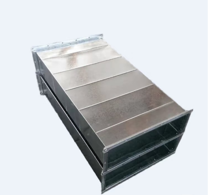 江西消防排烟工程：角铁法兰风管工艺-3